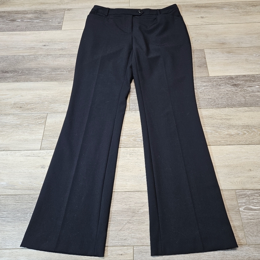 Calvin Klein Black Modern Fit Dress Pants Trousers Slacks Women's 4 Classic - Picture 2 of 10